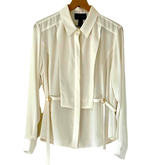 Frank Lyman Design Tops - Frank Lyman Off-White Blouse NWT Size 16